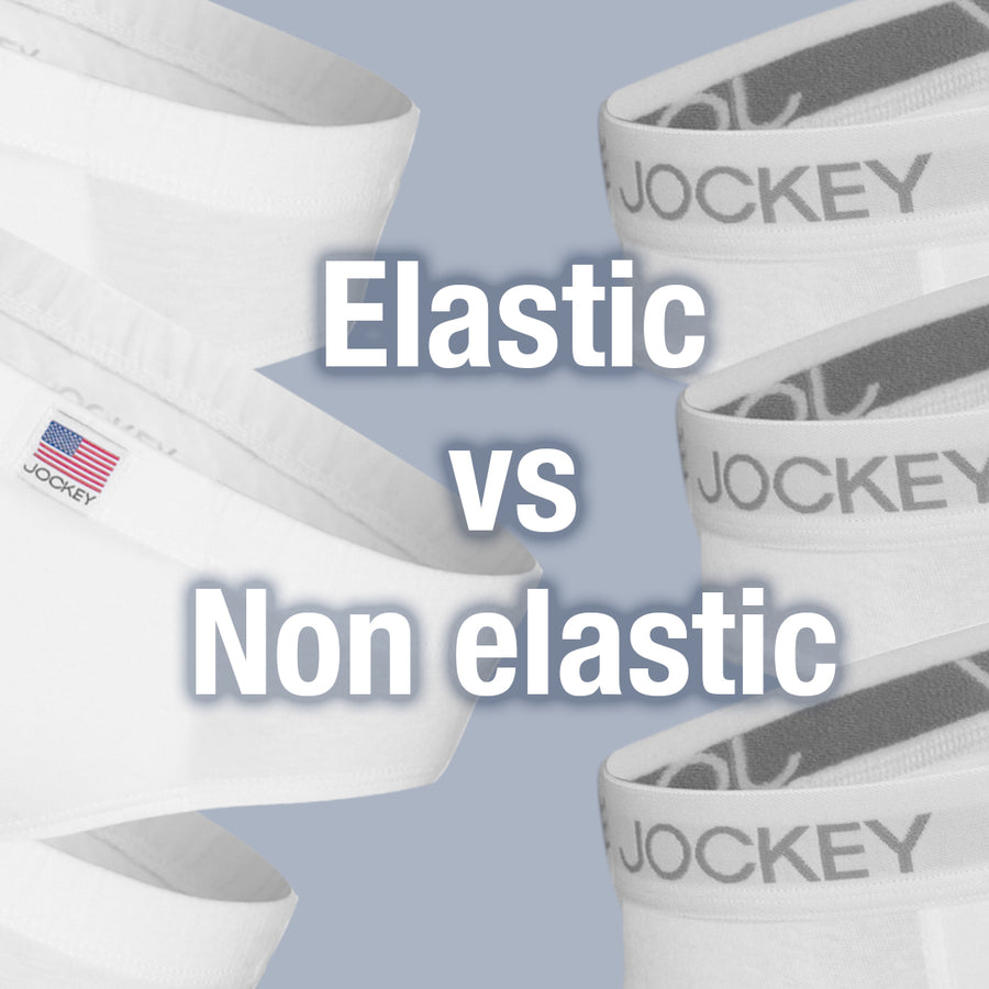 Underwear without elastic waistband vs with elastic Jockey Philippines