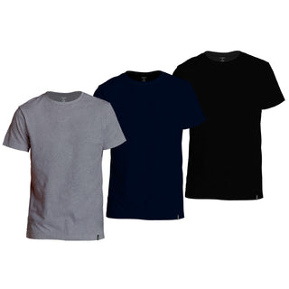 100% Super Combed Cotton Round Neck T-Shirt (Pack of 3)