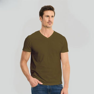 Jockey Zone 100% Cotton V-Neck Men's T-Shirt Small - Extra Large