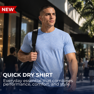 Jockey Athleisure Quick Dry Round Neck Shirt