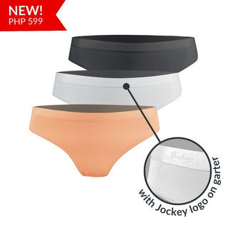 Athletica Sports Quickdry Signature Bikini Panty(Tri-Pack)