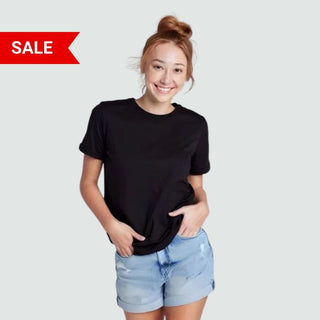 Super Combed Cotton-Rich Round Neck T-Shirt.