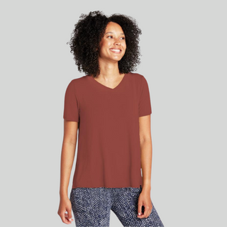 Super Combed Cotton-Rich V-Neck T-Shirt