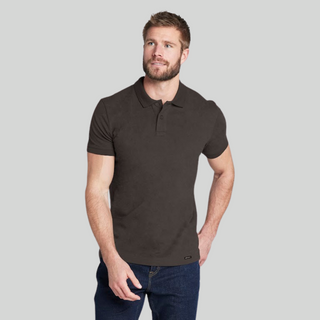 Cotton Rich Pique Classic Fit Plain Short Sleeve Polo Shirt
