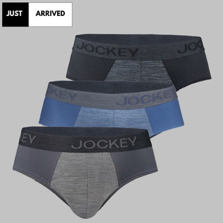 Quick-Dry with Air Mesh Hipster Brief (TRI-PACK)