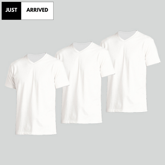 Jockey 3 Pack Men's V-Neck Shirts - 9954
