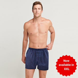 Zone 100% Cotton Woven Boxer Shorts with Side Pockets
