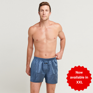 Zone 100% Cotton Woven Boxer Shorts with Side Pockets