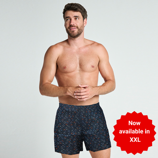 Zone 100% Cotton Woven Boxer Shorts with Side Pockets