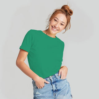 Super Combed Cotton-Rich Round Neck T-Shirt