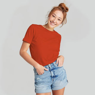 Jockey Comfies 100% Cotton  Round Neck Women's T-Shirt