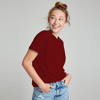 Super Combed Cotton-Rich Round Neck T-Shirt