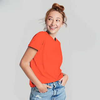 Jockey COMFIES Cotton Rich V-Neck Women's T-Shirt