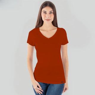 Jockey COMFIES Cotton Rich V-Neck Women's T-Shirt