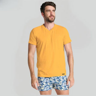 Elance Combed Cotton-Rich Round Neck T-Shirt