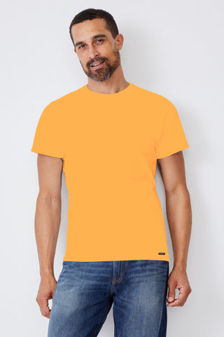 Elance Combed Cotton-Rich Round Neck T-Shirt