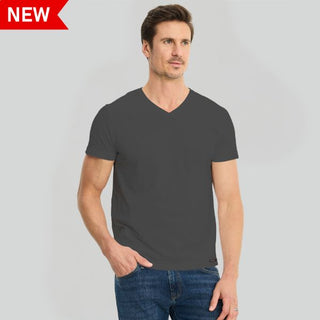 Elance Combed Cotton-Rich V-Neck T-Shirt