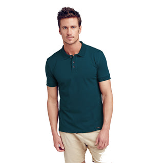 Cotton Rich Pique Classic Fit Plain Short Sleeve Polo Shirt