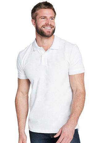 Cotton Rich Pique Classic Fit Plain Short Sleeve Polo Shirt