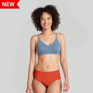 100% Super Combed Cotton Hipster Underwear (Tri-Pack)