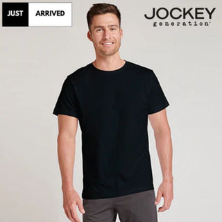 Cotton-Rich Round Neck