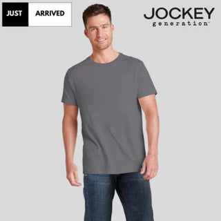 Cotton-Rich Round Neck
