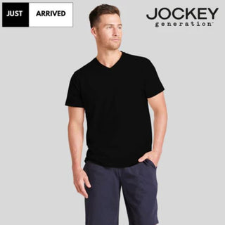 Cotton-Rich V-Neck