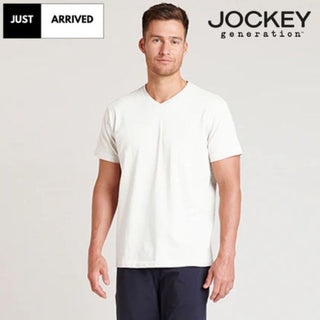 Cotton-Rich V-Neck