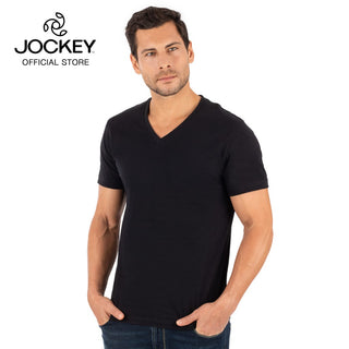 Jockey Zone 100% Cotton V-Neck Men's T-Shirt Small - Extra Large