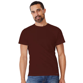 Combed Cotton-Rich Round Neck Shirt