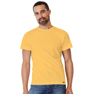 Combed Cotton-Rich Round Neck Shirt