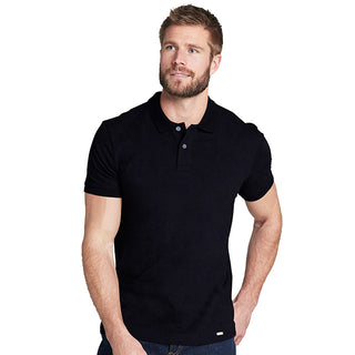 Cotton Rich Pique Classic Fit Plain Short Sleeve Polo Shirt
