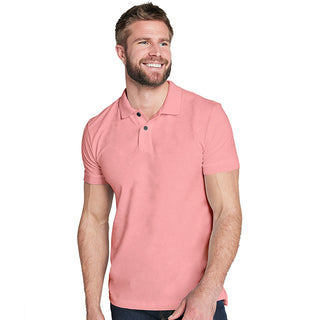 Cotton Rich Pique Classic Fit Plain Short Sleeve Polo Shirt