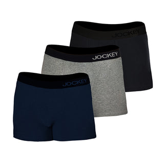 Cotton Stretch 95% Cotton 5% Spandex  Boxer Brief(Tri-Pack)
