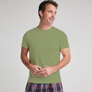 Elance Combed Cotton-Rich Round Neck T-Shirt