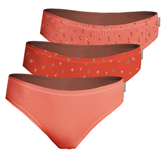 100% Super Combed Cotton Bikini Panty w/Prints (Pack of 3)