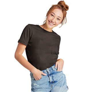 Combed Cotton-Rich Round Neck T-Shirt for Women (Pack of 3)