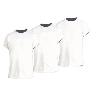 Combed Cotton-Rich Round Neck T-Shirt for Women (Pack of 3)