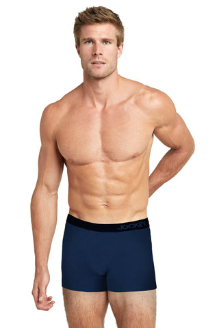 Stretch Cotton Spandex Ergo Men's Boxer Brief Underwear