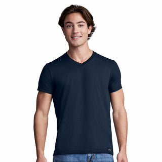 Elance Combed Cotton-Rich V-Neck T-Shirt