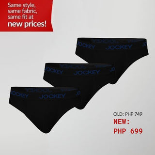Elance Combed Cotton-Rich Bikini Brief (Tri-pack)