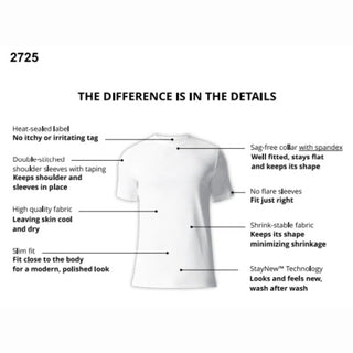 Jockey Crewneck Elance Basic Color Set of 3 T shirt