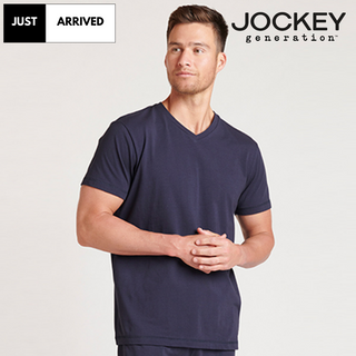 Cotton-Rich V-Neck