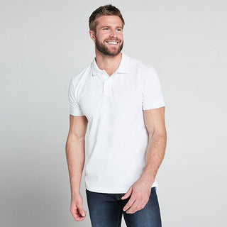 Jockey Cotton Rich Pique Classic Fit Men's Plain Short Sleeve Polo Shirt