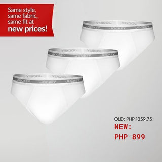 Elance Combed Cotton-Rich Brief (Tri-Pack)