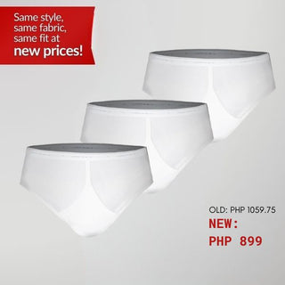 Elance Combed Cotton-Rich Low Rise Y-Front Brief (Tri-Pack)