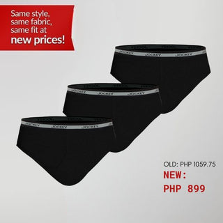 Elance Combed Cotton-Rich Low Rise Y-Front Brief (Tri-Pack)