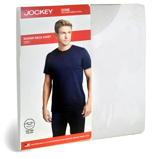 Jockey 100% Cotton Zone Round Neck Men's T Shirt