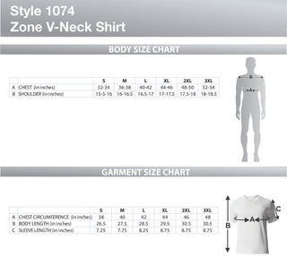 Jockey® ZONE 100% Cotton V-Neck Men's T-Shirt