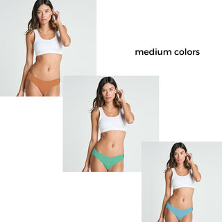 Comfies 100% Combed Cotton Bikini Underwear (Tri-Pack)